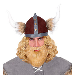 Plné fúzy, blond, s gumičkou